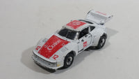 1988 Hartoy Coca Cola Coke Soda Pop Porsche 935 White Red #12 Die Cast Toy Car Vehicle with Opening Doors