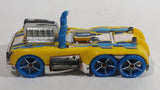 2013 Hot Wheels HW Imagination Future Fleet Semi-Psycho Yellow Die Cast Toy Car Vehicle