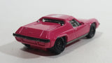 2011 Matchbox Heritage Classic Lotus Europa  - 1972 Special #6 Pink Die Cast Toy Car Vehicle