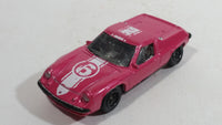 2011 Matchbox Heritage Classic Lotus Europa  - 1972 Special #6 Pink Die Cast Toy Car Vehicle