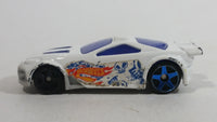 2012 Hot Wheels Scorcher White 2/8 Die Cast Toy Car Vehicle McDonald's Happy Meal