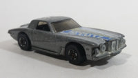 1980 Hot Wheels Stutz Blackhawk Grey Die Cast Toy Car Vehicle - Hong Kong