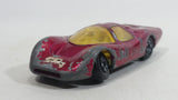 Vintage 1969 Lesney Matchbox Superfast Ford Group 6 Magenta Crimson Pink Die Cast Toy Car Vehicle