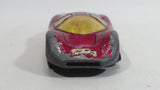 Vintage 1969 Lesney Matchbox Superfast Ford Group 6 Magenta Crimson Pink Die Cast Toy Car Vehicle