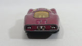 Vintage 1969 Lesney Matchbox Superfast Ford Group 6 Magenta Crimson Pink Die Cast Toy Car Vehicle
