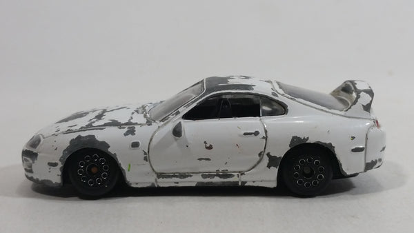 Motor Max Toyota Supra White No. 6012 Die Cast Toy Car Vehicle