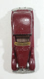 1983 Hot Wheels '35 Classic Caddy Cadillac Maroon Die Cast Toy Car Vehicle