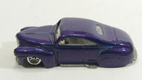 1998 Hot Wheels First Editions Tail Dragger Metalflake Purple Die Cast Toy Car Vehicle