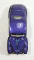 1998 Hot Wheels First Editions Tail Dragger Metalflake Purple Die Cast Toy Car Vehicle