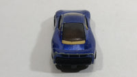 2007 Hot Wheels Exotics Jaguar XJ220 Metallic Dark Blue Die Cast Toy Car Vehicle