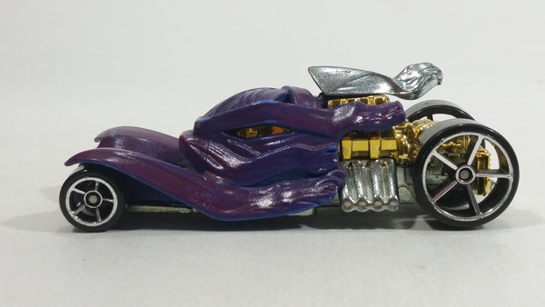 2010 Hot Wheels Color Shifters Creatures Tomb Up Purple Blue Die Cast Toy Car Vehicle R1192