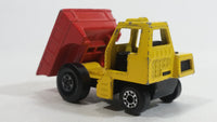 Vintage 1976 Matchbox Lesney Superfast Site Dumper Truck Yellow and Red No. 26 Die Cast Toy Car Construction Equipment Machinery Vehicle - Made in England