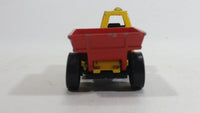 Vintage 1976 Matchbox Lesney Superfast Site Dumper Truck Yellow and Red No. 26 Die Cast Toy Car Construction Equipment Machinery Vehicle - Made in England