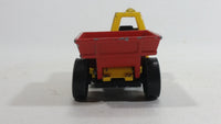 Vintage 1976 Matchbox Lesney Superfast Site Dumper Truck Yellow and Red No. 26 Die Cast Toy Car Construction Equipment Machinery Vehicle - Made in England