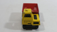 Vintage 1976 Matchbox Lesney Superfast Site Dumper Truck Yellow and Red No. 26 Die Cast Toy Car Construction Equipment Machinery Vehicle - Made in England