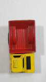 Vintage 1976 Matchbox Lesney Superfast Site Dumper Truck Yellow and Red No. 26 Die Cast Toy Car Construction Equipment Machinery Vehicle - Made in England