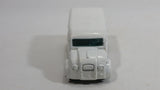 1998 Hot Wheels First Editions Dairy Delivery Truck White Die Cast Toy Car Vehicle