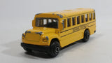 2010 Maisto Fresh Metal School District 2 School Bus Yellow Die Cast Toy Car Vehicle