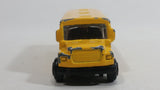 2010 Maisto Fresh Metal School District 2 School Bus Yellow Die Cast Toy Car Vehicle