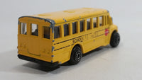 2010 Maisto Fresh Metal School District 2 School Bus Yellow Die Cast Toy Car Vehicle