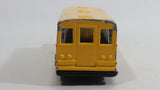 2010 Maisto Fresh Metal School District 2 School Bus Yellow Die Cast Toy Car Vehicle