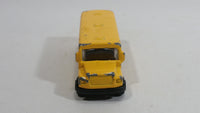 2010 Maisto Fresh Metal School District 2 School Bus Yellow Die Cast Toy Car Vehicle