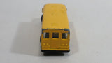 2010 Maisto Fresh Metal School District 2 School Bus Yellow Die Cast Toy Car Vehicle