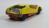 1973 Lesney Products Matchbox Yellow Orange Superfast No. 33 Datsun 126X Toy Car Vehicle