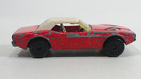 Vintage 1975 Lesney Products Matchbox Superfast Dodge Challenger Red No. 1 Die Cast Toy Car Vehicle