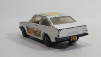 Vintage 1978 Lesney Products Matchbox Superfast Ford Escort RS2000 White "Shell" No. 9 Die Cast Toy Car Vehicle