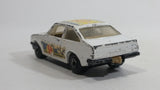 Vintage 1978 Lesney Products Matchbox Superfast Ford Escort RS2000 White "Shell" No. 9 Die Cast Toy Car Vehicle