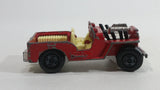 Vintage 1971 Lesney Matchbox Superfast Jeep Hot Rod No. 2 Red Die Cast Toy Car Vehicle