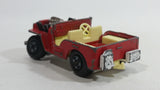 Vintage 1971 Lesney Matchbox Superfast Jeep Hot Rod No. 2 Red Die Cast Toy Car Vehicle