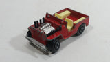 Vintage 1971 Lesney Matchbox Superfast Jeep Hot Rod No. 2 Red Die Cast Toy Car Vehicle