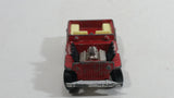 Vintage 1971 Lesney Matchbox Superfast Jeep Hot Rod No. 2 Red Die Cast Toy Car Vehicle