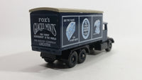 Lledo Days Gone DG 44 1937 Scammell 6 Wheeler Fox's Glacier Mint's Dark Blue Delivery Truck Die Cast Toy Car Vehicle