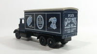 Lledo Days Gone DG 44 1937 Scammell 6 Wheeler Fox's Glacier Mint's Dark Blue Delivery Truck Die Cast Toy Car Vehicle