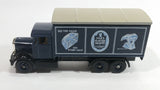 Lledo Days Gone DG 44 1937 Scammell 6 Wheeler Fox's Glacier Mint's Dark Blue Delivery Truck Die Cast Toy Car Vehicle