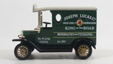 Lledo Days Gone DG 6-8-33 1920 Model T Ford Joseph Lucas Ltd King of The Road Motoralities and Cyclealities Dark Green Delivery Truck Die Cast Toy Car Vehicle