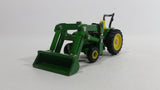 ERTL John Deere Tractor with Bucket Scoop Green and Yellow Die Cast Toy Farming Machinery Vehicle