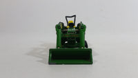 ERTL John Deere Tractor with Bucket Scoop Green and Yellow Die Cast Toy Farming Machinery Vehicle