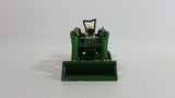 ERTL John Deere Tractor with Bucket Scoop Green and Yellow Die Cast Toy Farming Machinery Vehicle