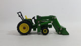 ERTL John Deere Tractor with Bucket Scoop Green and Yellow Die Cast Toy Farming Machinery Vehicle