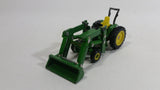 ERTL John Deere Tractor with Bucket Scoop Green and Yellow Die Cast Toy Farming Machinery Vehicle