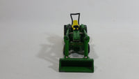 ERTL John Deere Tractor with Bucket Scoop Green and Yellow Die Cast Toy Farming Machinery Vehicle