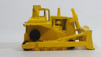 1980 Hot Wheels Workhorses CAT Bulldozer Yellow Die Cast Toy Construction Vehicle