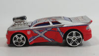 HTF 2012 Maisto Marvel Ultimate Spiderman Whiplash Silver and Red Die Cast Toy Car Vehicle