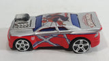 HTF 2012 Maisto Marvel Ultimate Spiderman Whiplash Silver and Red Die Cast Toy Car Vehicle