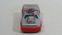 HTF 2012 Maisto Marvel Ultimate Spiderman Whiplash Silver and Red Die Cast Toy Car Vehicle