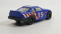 Unknown Brand #15 Stock Car Blue Die Cast Toy Race Car Vehicle